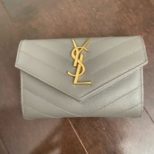 Ysl Cassandre Matelassé Small Enveloppe Wallet